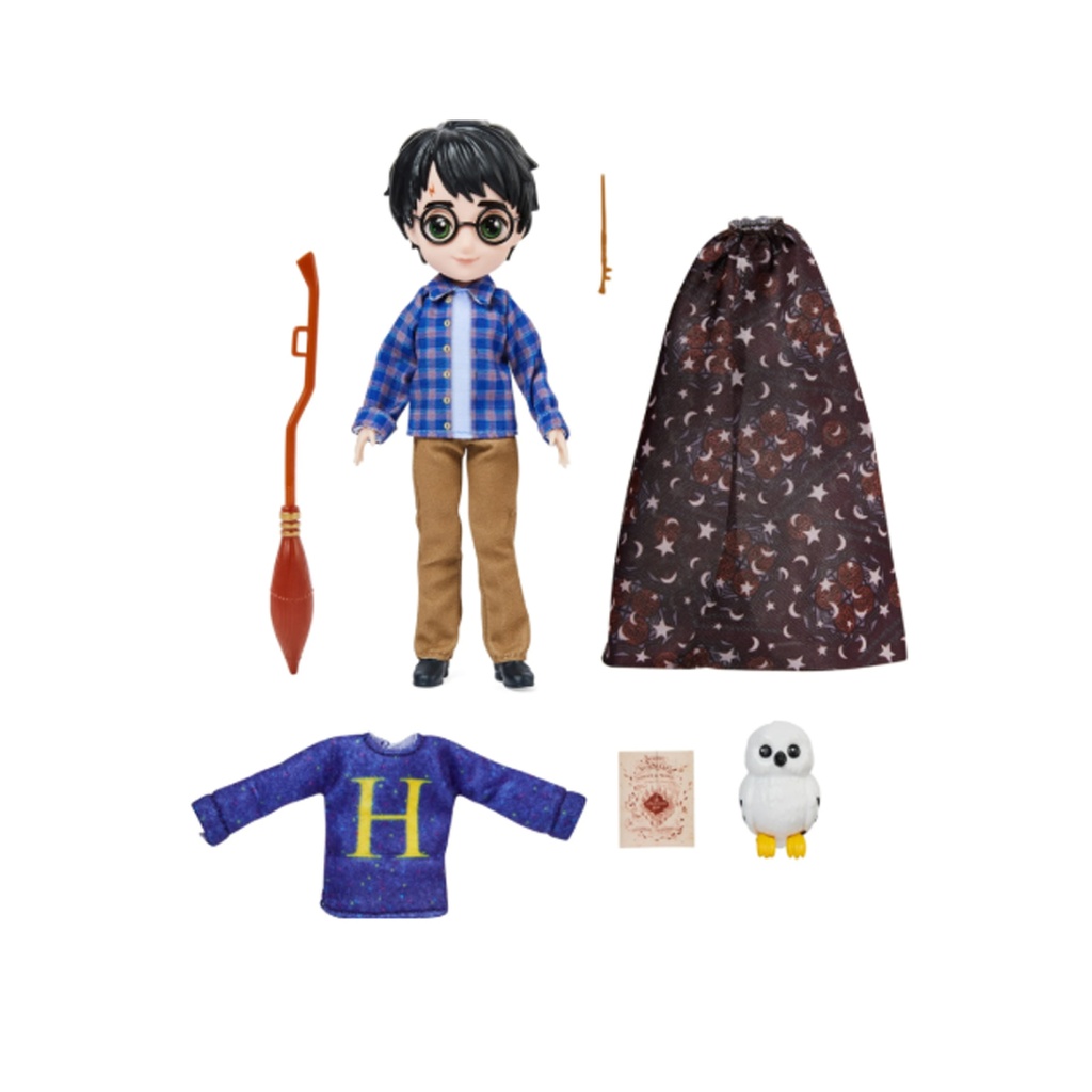 FIGURA HARRY POTTER CON ACCESORIOS