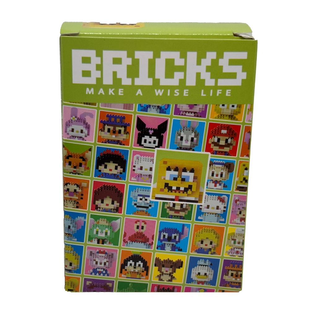 BLOQUE DE CONSTRUCCIÓN "BOB ESPONJA"